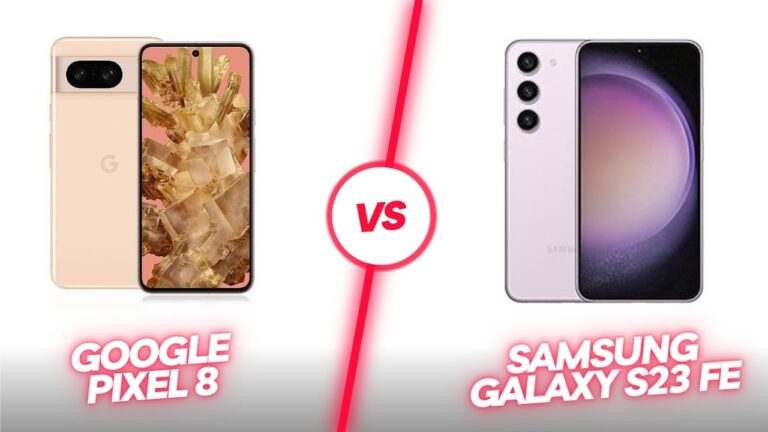 Samsung Galaxy S23 FE vs Google Pixel 8