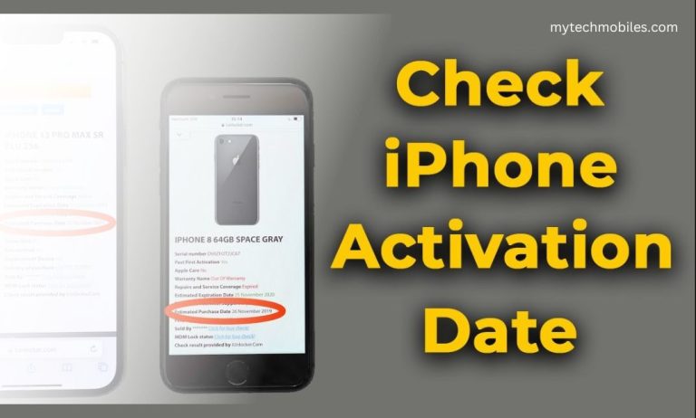 How to Check iPhone Activation Date by Serial Number
