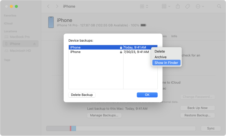 How to Check Iphone Backup
