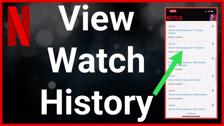 How to Check Netflix History on Iphone