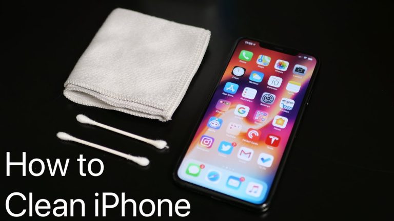 How to Clean a Iphone