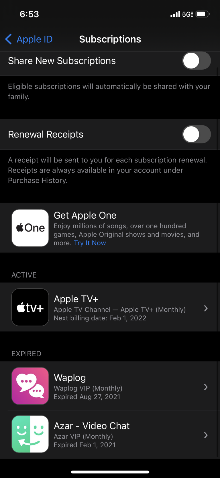 How to Clear Subscription History on Iphone?