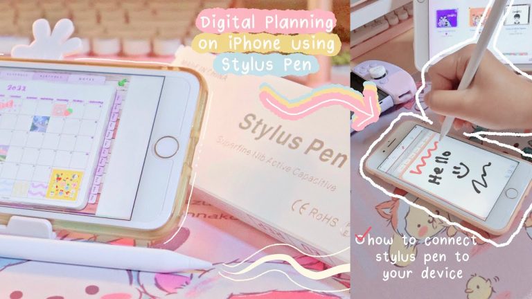 How to Connect a Stylus Pen to Iphone?