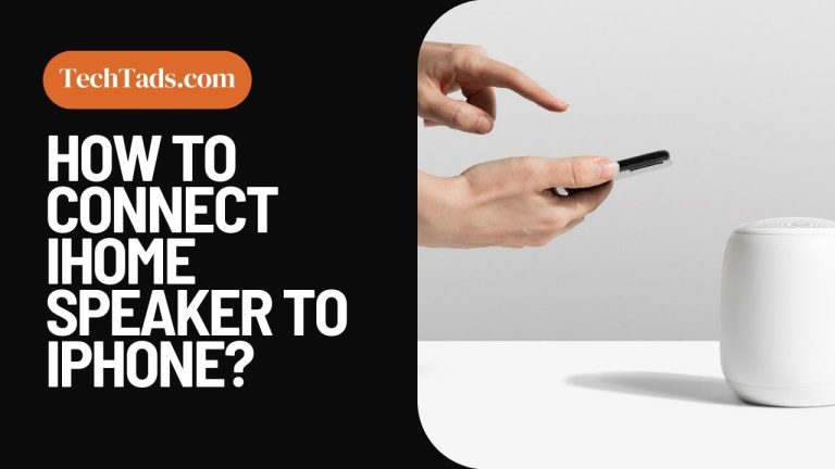 How to Connect Ihome Speaker to Iphone?