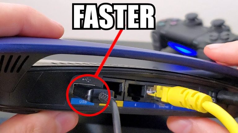How to Connect Iphone Hotspot to Ps4 Using Usb?