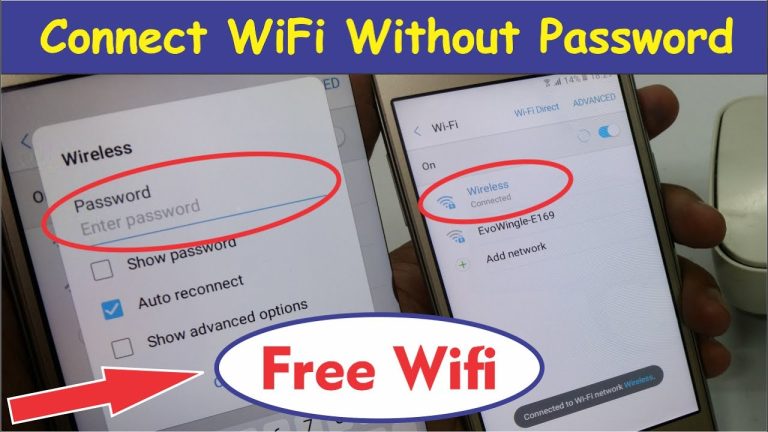 How to Connect to Any Wifi Without Password Iphone?