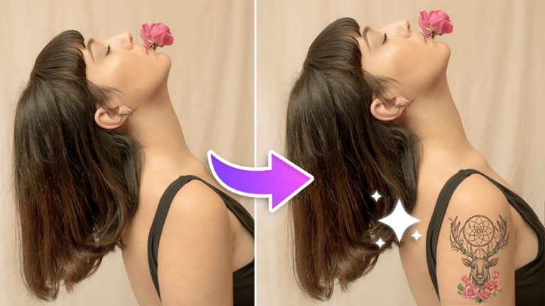How to Edit Tattoos Out of Pictures on Iphone