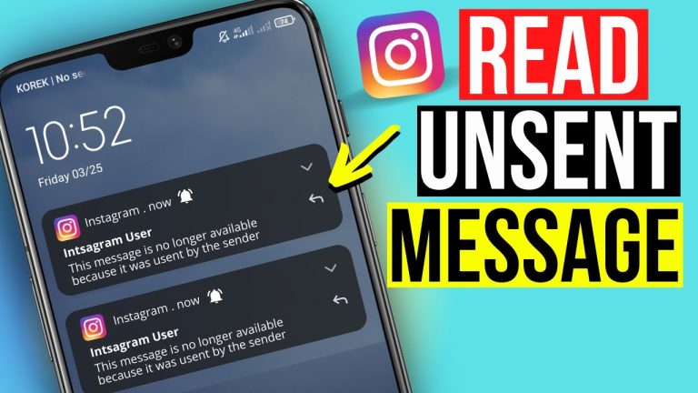 How to Find Out Who Unsent Messages on Instagram Iphone