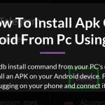 how to install apk on android from pc using adb